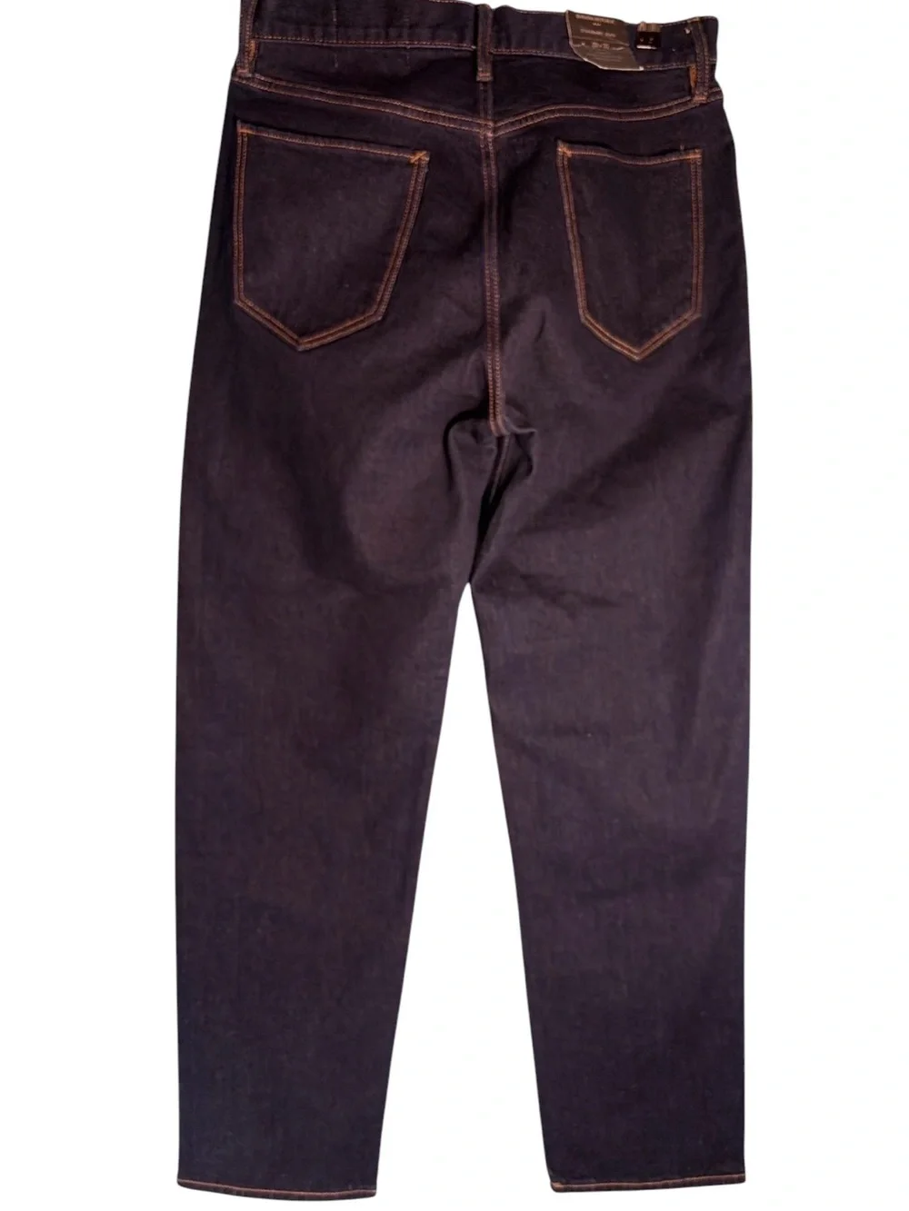 Banana Republic Regular Straight Leg Jeans Mens Size 33 X 32 Heritage Dark Wash